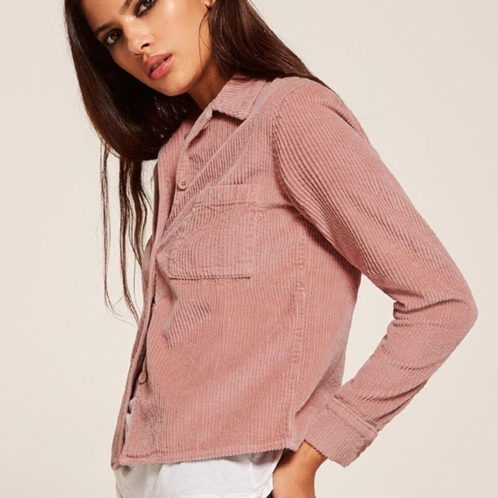 Reformation Ludvig corduroy shirt